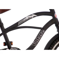 Volare Black Cruiser Fiets - 18 inch - Zwart