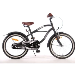 Volare Black Cruiser Fiets - 18 inch - Zwart