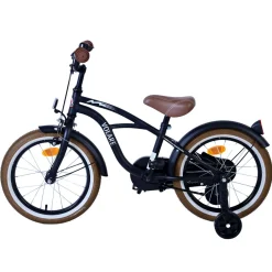 Volare Black Cruiser Fiets - 16 inch - Zwart