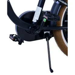 Volare Black Cruiser Fiets - 16 inch - Zwart