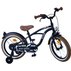 Volare Black Cruiser Fiets - 16 inch - Zwart