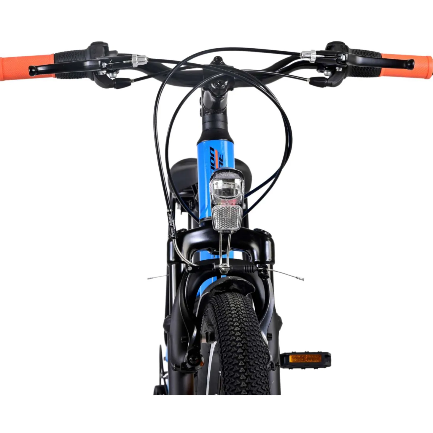 Volare Cross Fiets - 24" - Blauw - 18 versnellingen - Twee h