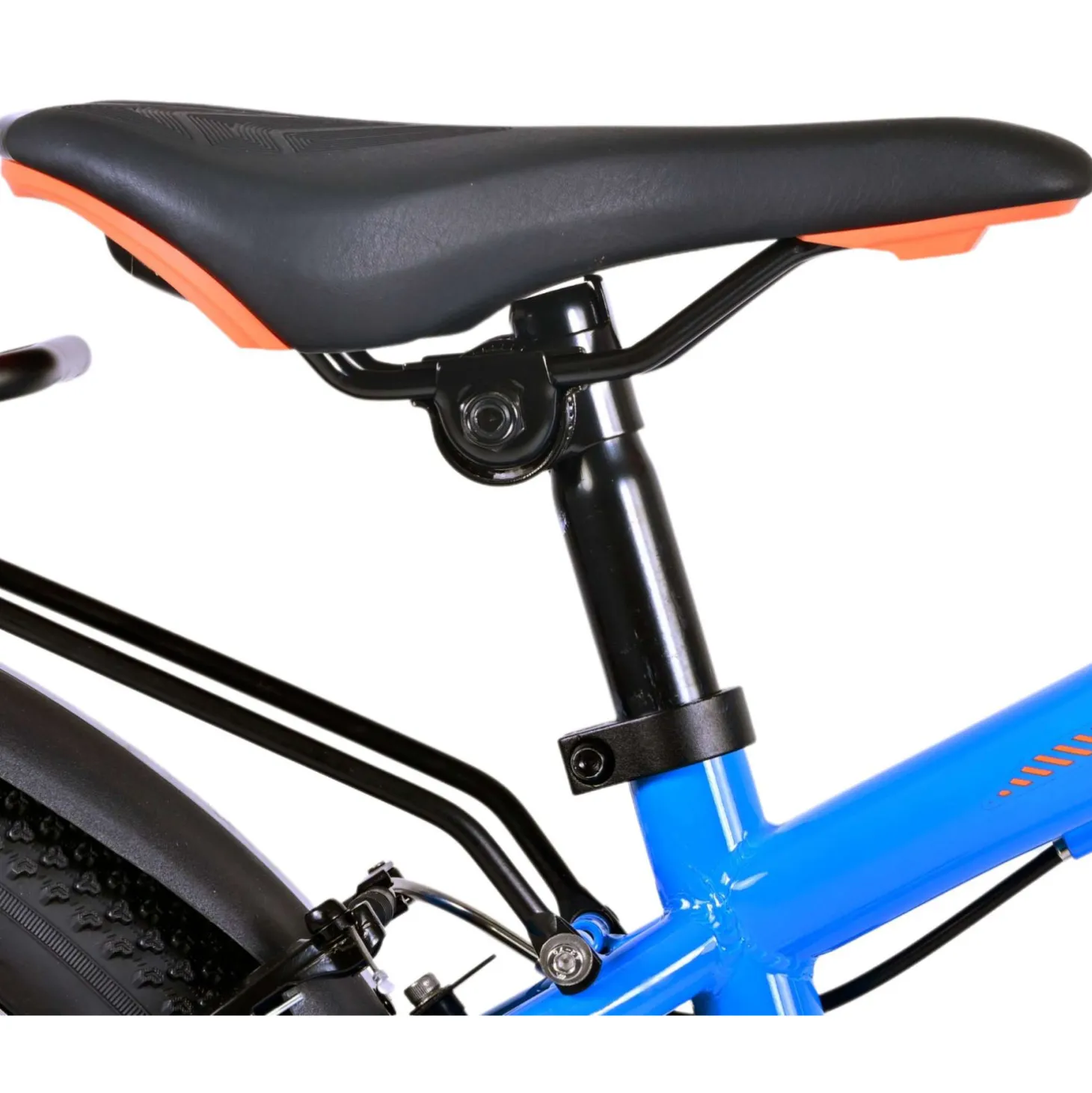 Volare Cross Fiets - 24" - Blauw - 18 versnellingen - Twee h
