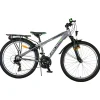 Volare Cross Fiets - 24" - Grijs - 18 versnellingen - Twee h