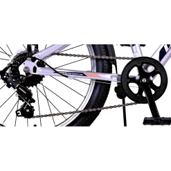 Volare Cross Fiets - 20 inch - Zilver - 6 versnellingen