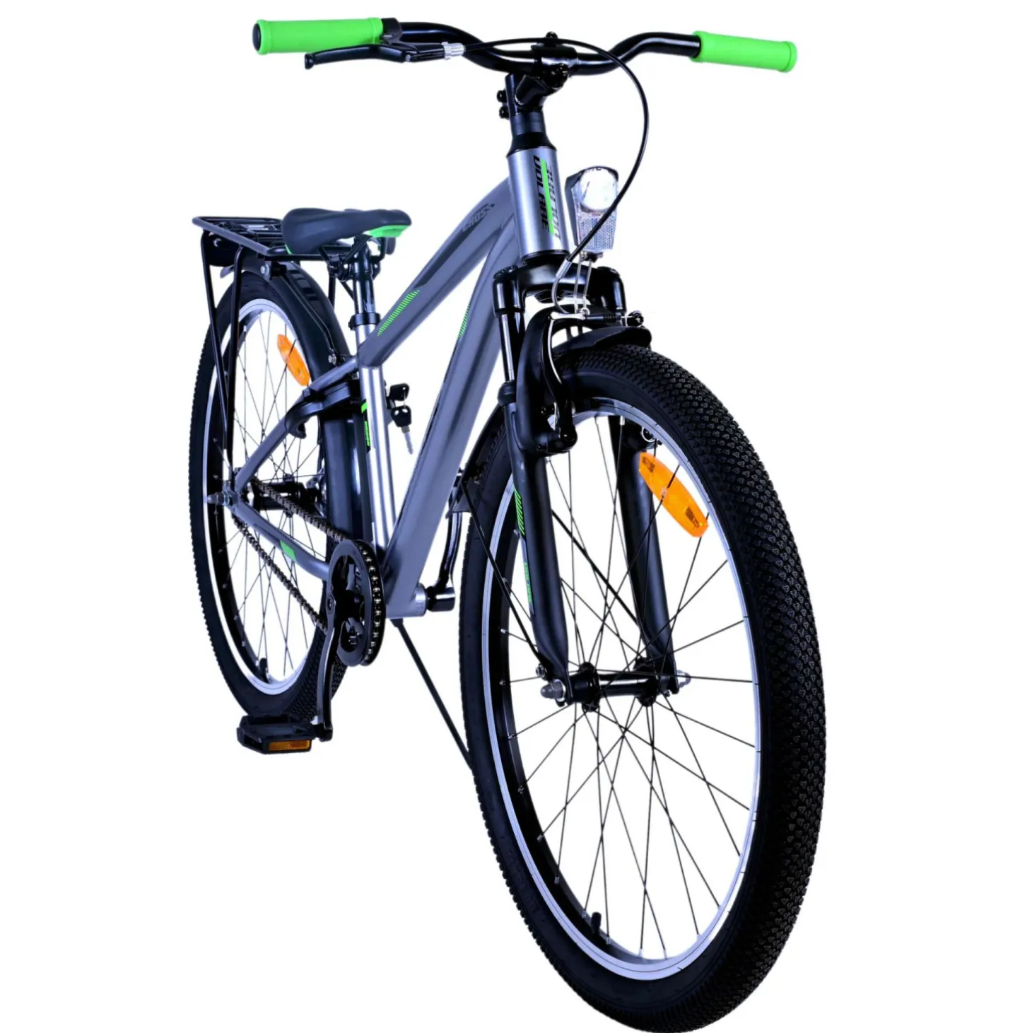 Volare Cross Fiets - 24 inch - donker Grijs