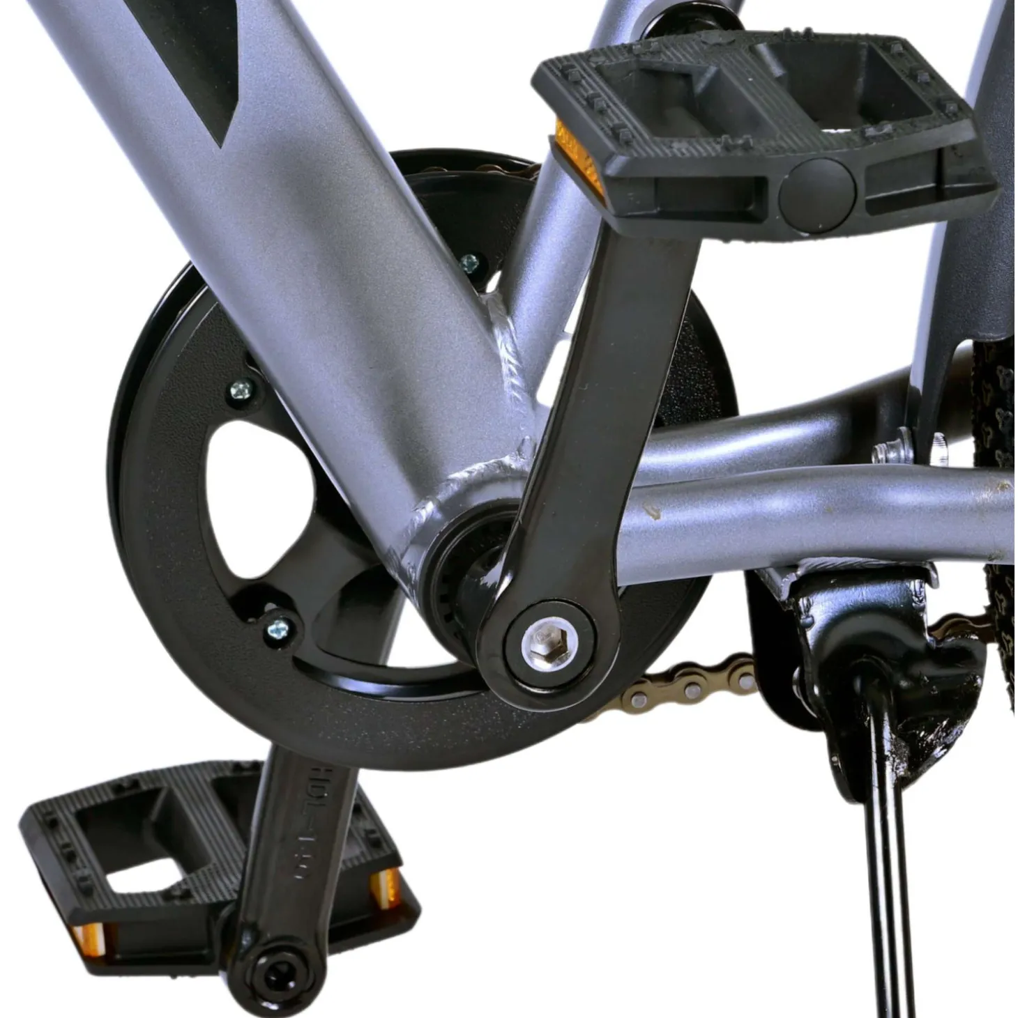 Volare Cross Fiets - 24 inch - donker Grijs