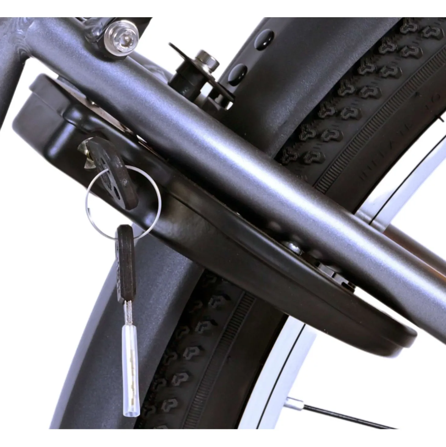 Volare Cross Fiets - 24 inch - donker Grijs