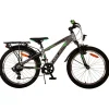 Volare Cross Fiets - 20 inch - Grijs - 6 versnellingen