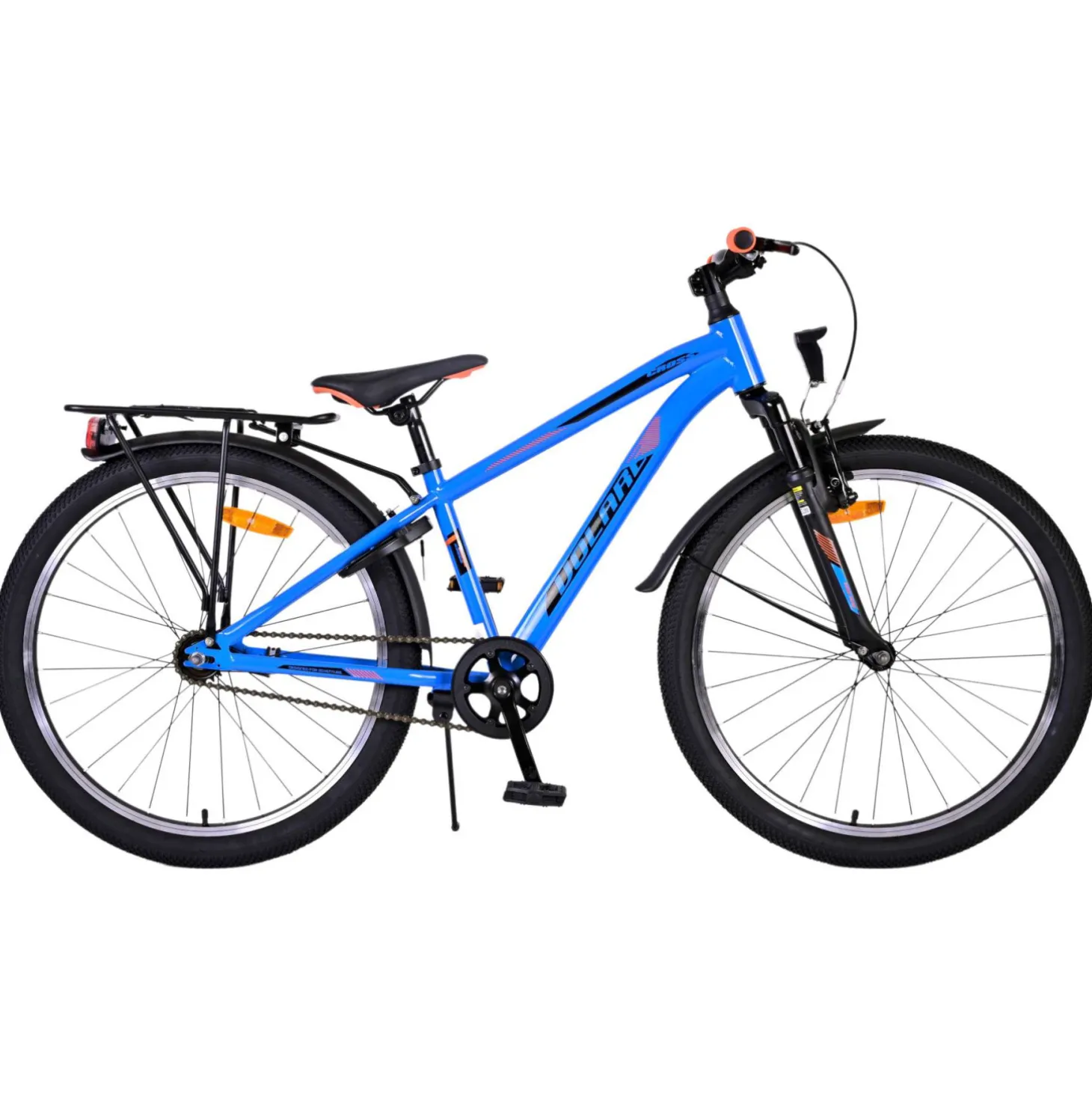 Volare Cross Fiets - 24 inch - Blauw