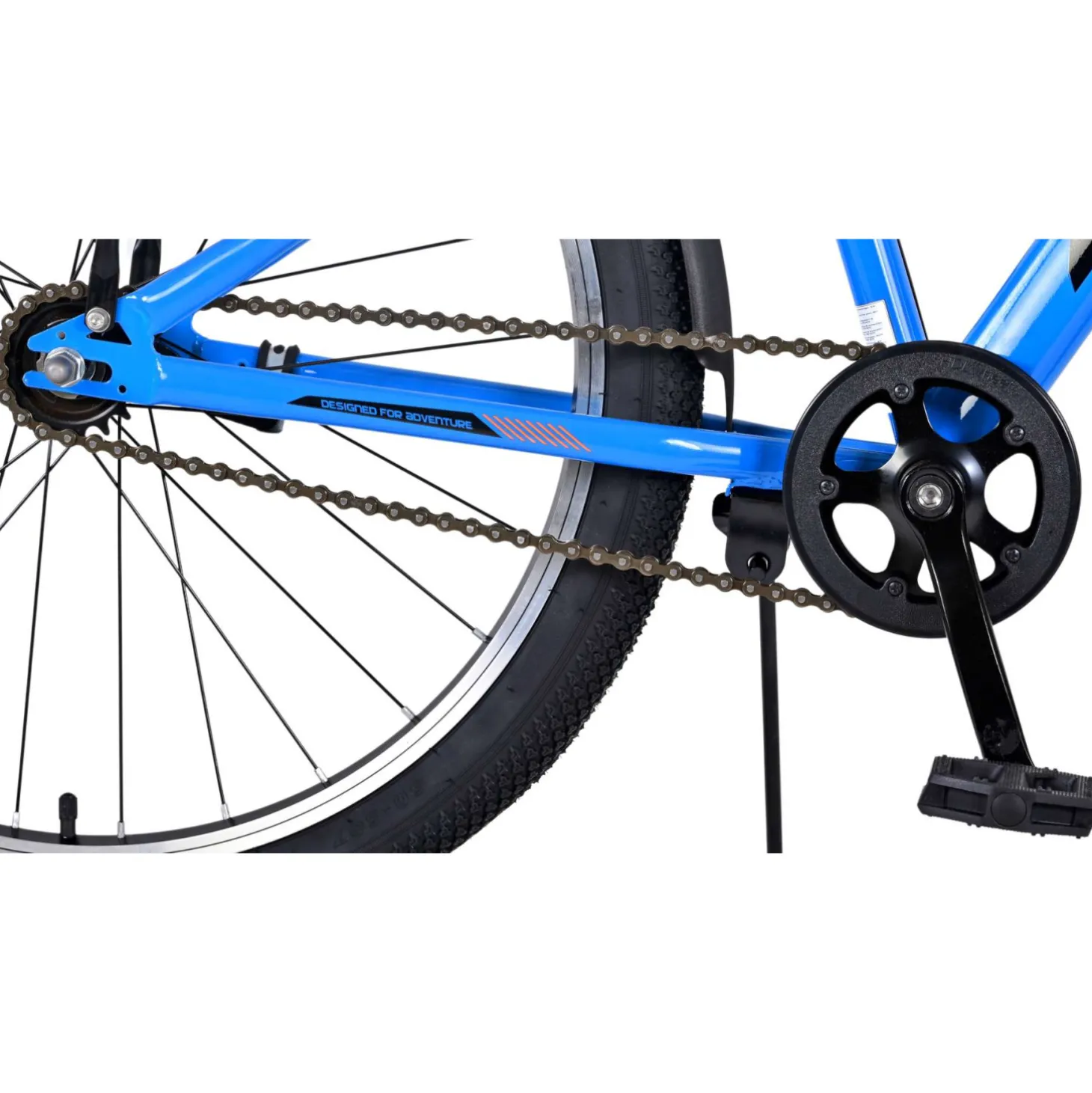 Volare Cross Fiets - 24 inch - Blauw