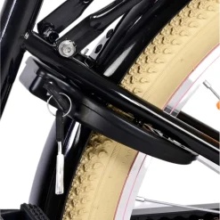 Volare Excellent Fiets - 24 inch - Zwart - 3 Versnellingen