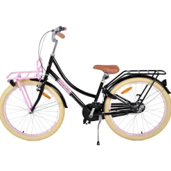 Volare Excellent Fiets - 24 inch - Zwart - 3 Versnellingen