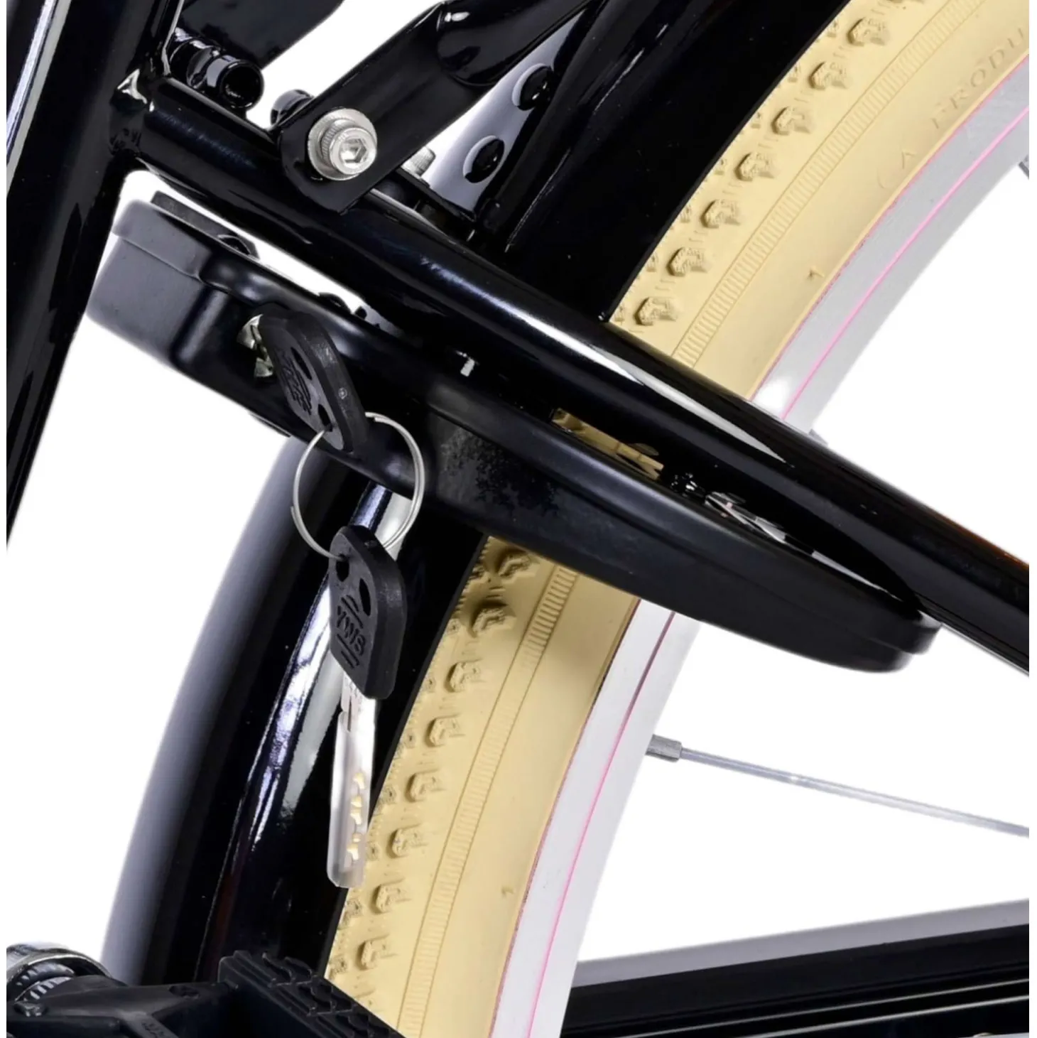 Volare Excellent Fiets - 26 inch - Zwart - Shimano Nexus