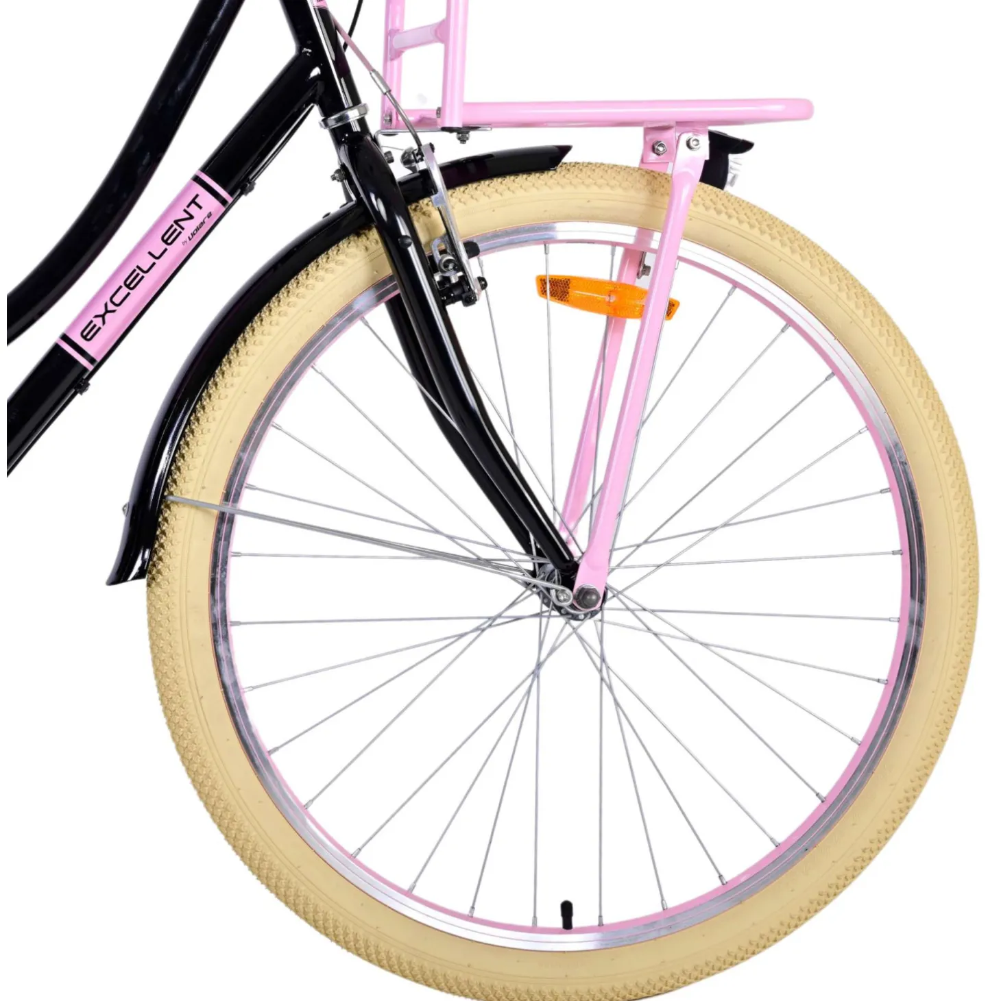 Volare Excellent Fiets - 26 inch - Zwart - Shimano Nexus