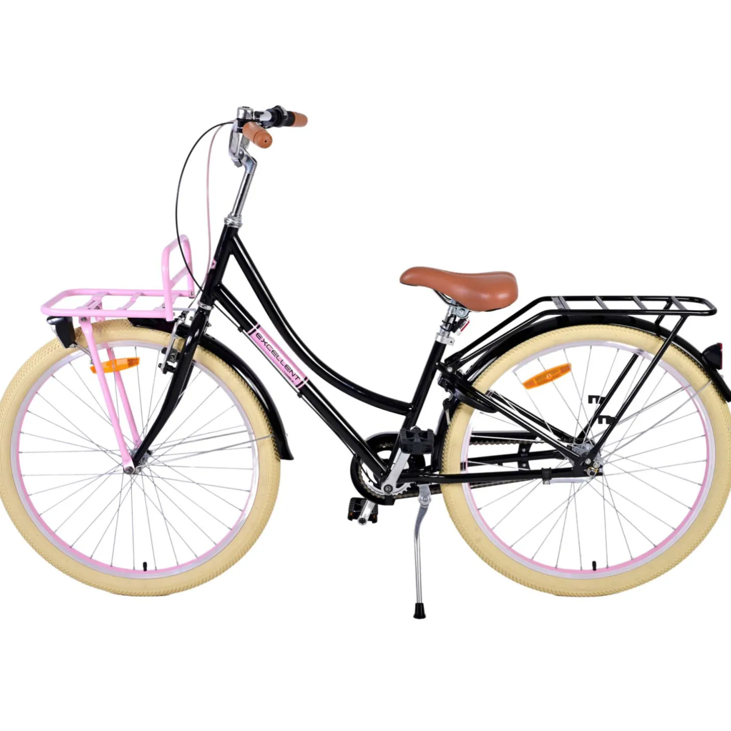 Volare Excellent Fiets - 26 inch - Zwart - Shimano Nexus