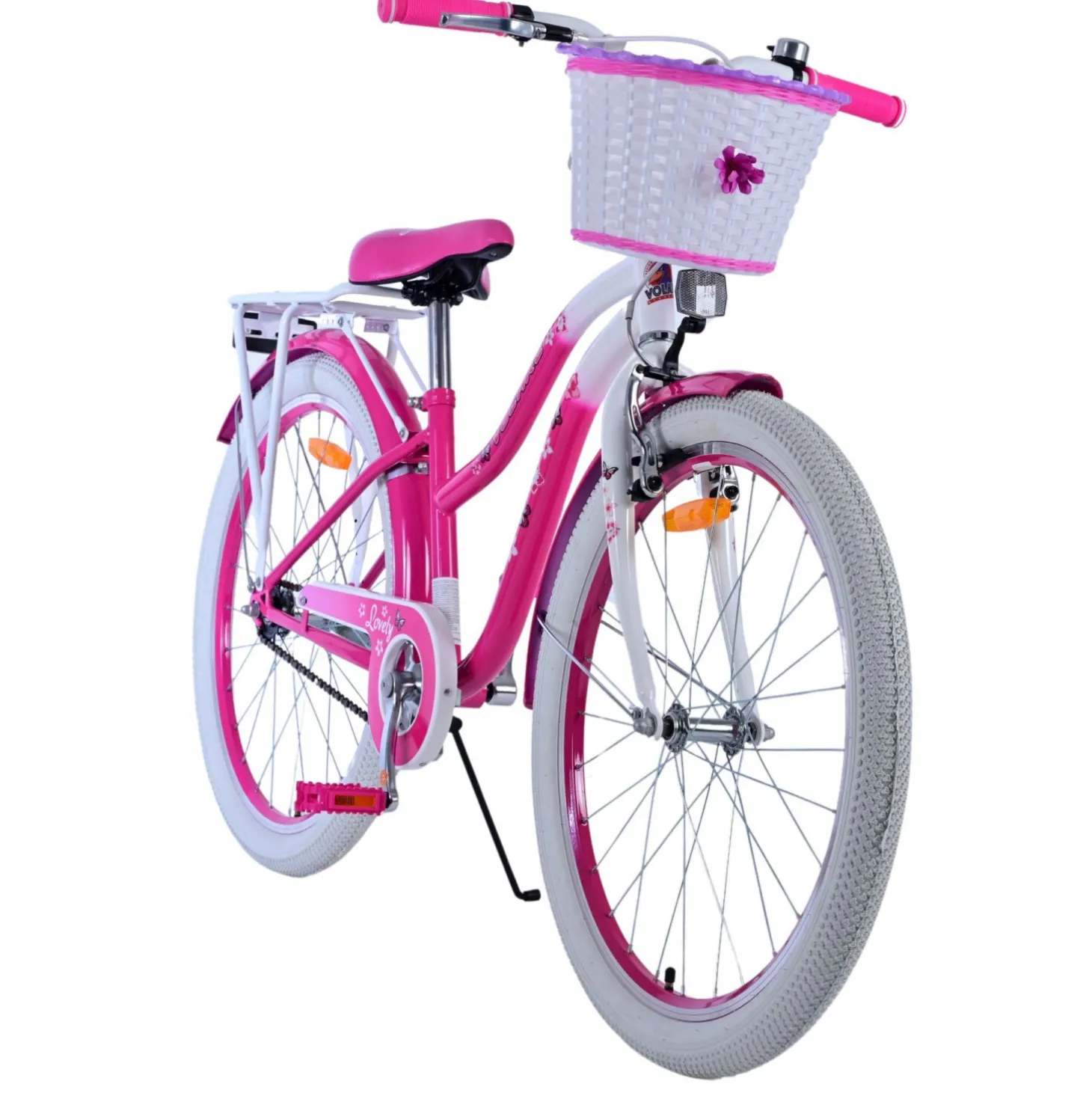 Volare Lovely Fiets - 24 inch - Roze