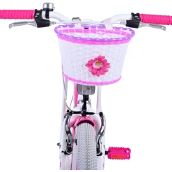 Volare Lovely Fiets - 20 inch - Roze - Twee handremmen
