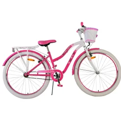 Volare Lovely Fiets - 26 inch - Roze - Twee handremmen