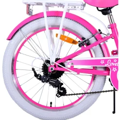 Volare Lovely Fiets - 20 inch - Roze - 7 versnellingen