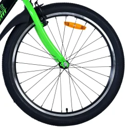 Volare Sportivo Fiets - 24 inch - Zwart Groen