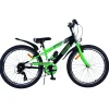 Volare Sportivo Fiets - 24 inch - 7 Speed - Zwart Groen