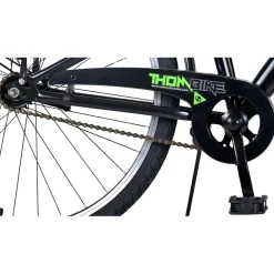 Volare Thombike Fiets - 26 inch - Zwart Groen