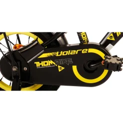 Volare Thombike Fiets - 12 inch - Zwart Geel