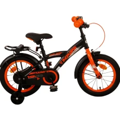 Volare Thombike Fiets - 14 inch - Zwart Oranje