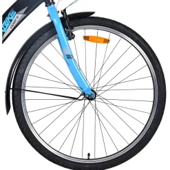 Volare Thombike Fiets - 26 inch - Zwart Blauw