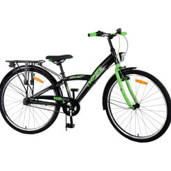 Volare Thombike Fiets - 26 inch - Zwart Groen -