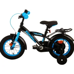 Volare Thombike Fiets - 12 inch - Zwart Blauw