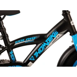 Volare Thombike Fiets - 12 inch - Zwart Blauw