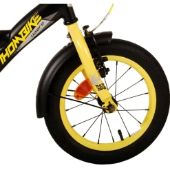 Volare Thombike Fiets - 14 inch - Zwart Geel