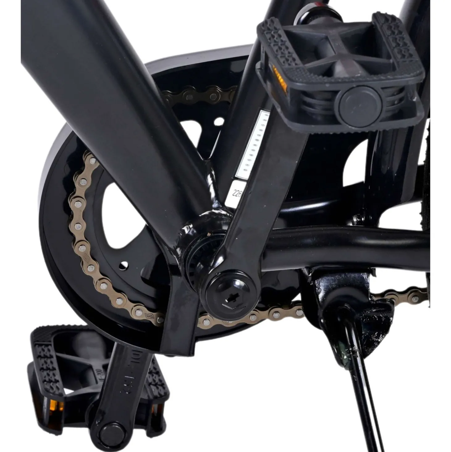 Volare Thombike Fiets - 26 inch - Zwart Rood