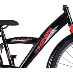 Volare Thombike Fiets - 26 inch - Zwart Rood