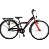 Volare Thombike Fiets - 26 inch - Zwart Rood -