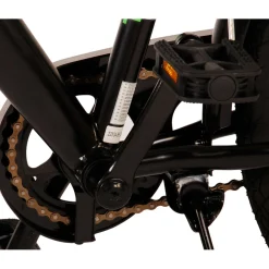 Volare Thombike Fiets - 24 inch - Zwart Groen