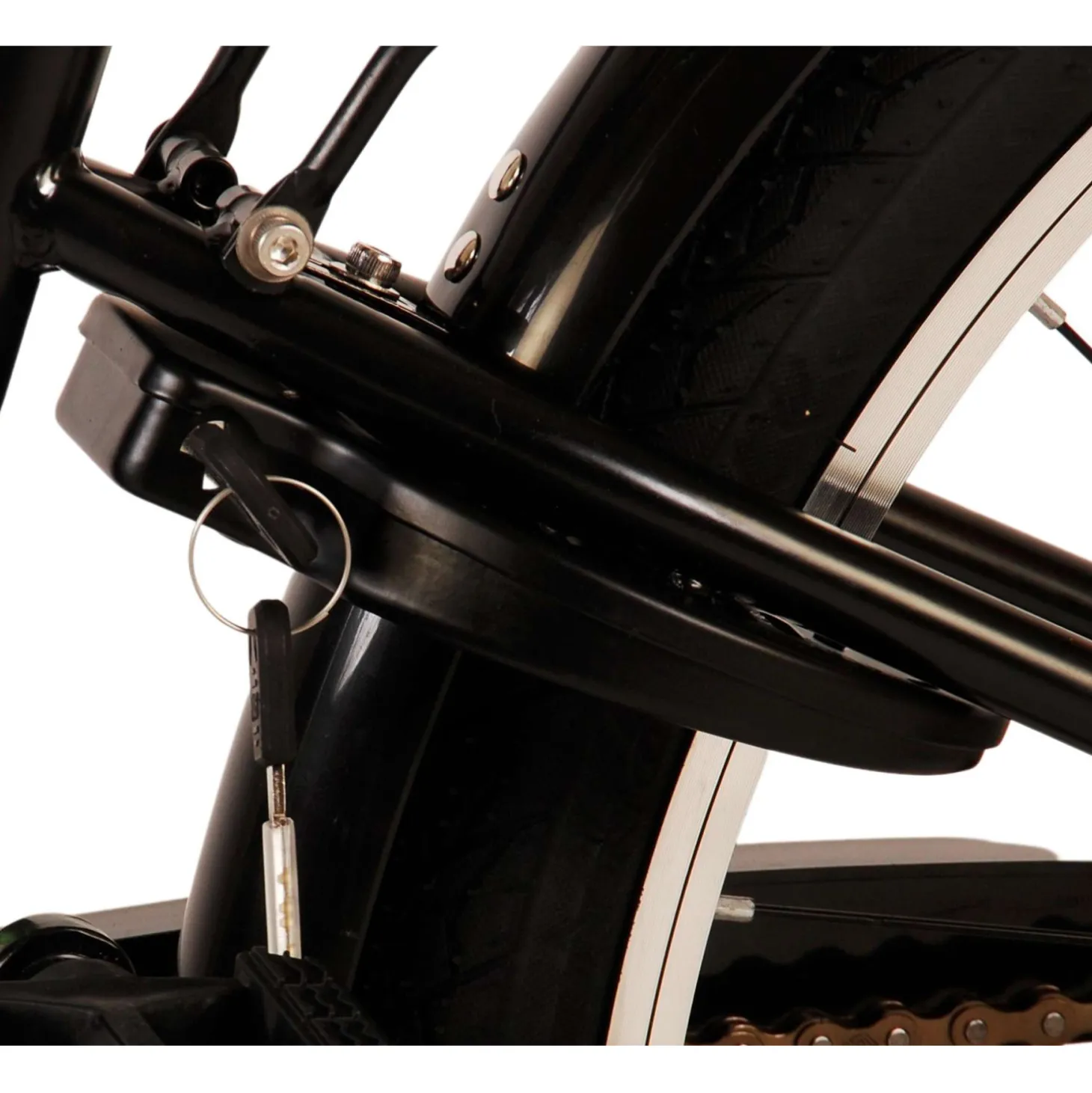 Volare Thombike Fiets - 24 inch - Zwart Groen