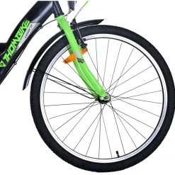 Volare Thombike Fiets - 24 inch - Groen Zwart -