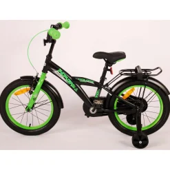Volare Thombike Fiets - 16 inch - Zwart Groen