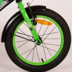 Volare Thombike Fiets - 16 inch - Zwart Groen