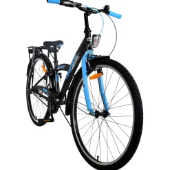 Volare Thombike Fiets - 26 inch - Zwart Blauw -