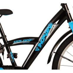 Volare Thombike Fiets - 24 inch - Zwart Blauw