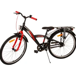Volare Thombike Fiets - 24 inch - Zwart Rood
