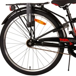 Volare Thombike Fiets - 24 inch - Zwart Rood