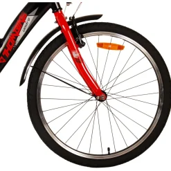 Volare Thombike Fiets - 24 inch - Zwart Rood