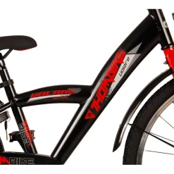 Volare Thombike Fiets - 24 inch - Zwart Rood