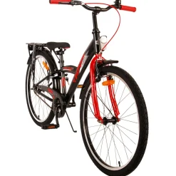 Volare Thombike Fiets - 24 inch - Zwart Rood