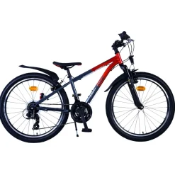 Volare XC Race Fiets - 24 inch - 21 speed - Rood/Grijs